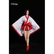 Cdtoys Set Kostum Kimono Wanita Ukuran 12 " Skala 1/12