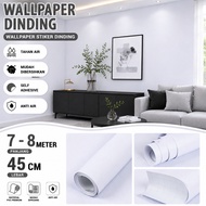 Wall Sticker Wallpaper WhitePOLOS 7m to/d 8m x 45cm