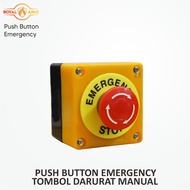 TOMBOL Manual Emergency Stop Push Button Manual Emergency Button/