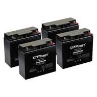 ExpertPower (4 Pack) 12 Volt 20 Ah Rechargeable Battery [EXP12200]