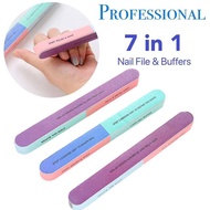 Creative Printed Nano Nail File Polishing Sand Rubbing Polishing sided File Strip Strip Z7B1