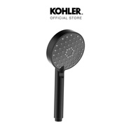 KOHLER Awaken muti-function handshower หัวฝักบัวสายอ่อน รุ่นอะเวเคน สีดำ K-72415T-BL