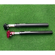Manual Suspension Zoom Seatpost 31.6 Black Silver Color