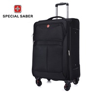 【TikTok】Swiss Army Knife Luggage Durable Trolley Case Student Password Suitcase Travel Lightweight Suitcase Large Capaci