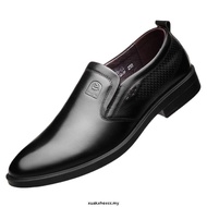 Lee Classics Business Shoes / Kasut Formal Lelaki Lee / Men's Formal Shoes / PU Leather Black Shoes
