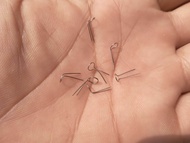 Ring guide/cincin/mamarit kecil isi 7pcs untuk joran pancing mini udangan Wader/beunteur