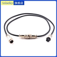 {READY STOCK} Double Head with Cable Aviation Plug GX16-2345 Core Female to Female Head Male to Male