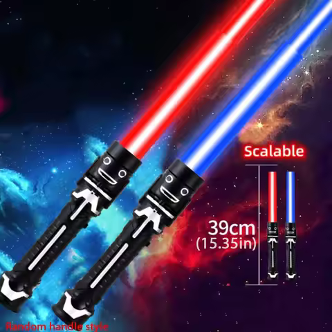 1PC Cyberpunk LED Sword,Retractable Light Saber Sword Toys, Masquerade Party And Halloween Props