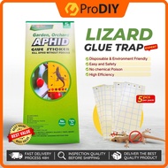Lizard Aphid Gecko Strong Adhesive Sticky Glue Trap Boards for Pest Control Lizard Trap Buku Pelekat