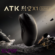 [KLPOP] Atk X1ฟ้าไร้สาย Liekong เมาส์ X1โหมดคู่8K Reciver Paw3950การยศาสตร์36G Esports อุปกรณ์เสริมส