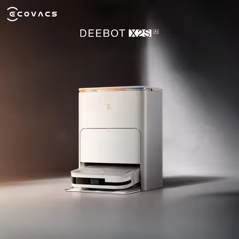 Original Ecovacs Deebot X2S Vacuum Claener Robot Mop 11500Pa Suction 15mm Lift Omni Station Hot Wate