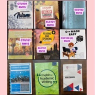 [PRELOVED] BUKU RUJUKAN 💕 ELC231 💕 TMC401 💕 TMC451