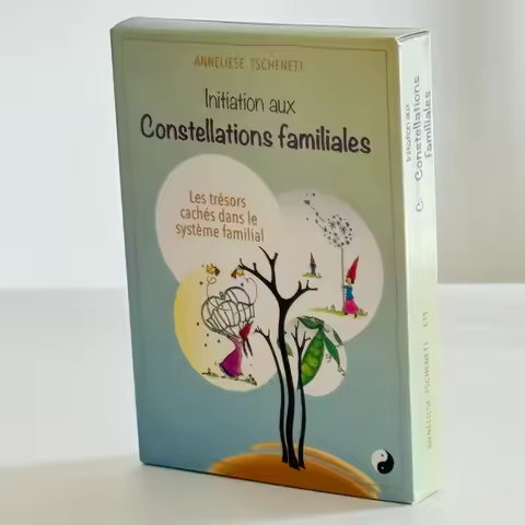 Initiation aux Constellations familiales Oracle Cards 35Pcs French Version Les trésors cachés dans l