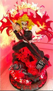 GK Figure SDS 簡刻 鬼滅之刃 炎柱 煉獄杏壽郎 雕像