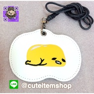 Egg Pattern Card Holder There Is A Neck Strap.