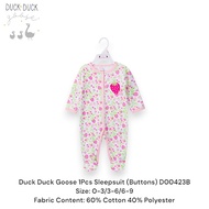 Duck Duck Goose 1Pcs Sleepsuit (Buttons) D00423