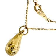 TIFFANY&Co./Tiffany Teardrop Necklace, K18YG Yellow Gold, 5.6g, 37.5cm, Women's [Used]