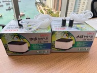 雙孔可調低音氧氣泵增氧泵魚缸大氣量打氧泵觀賞魚充氧泵