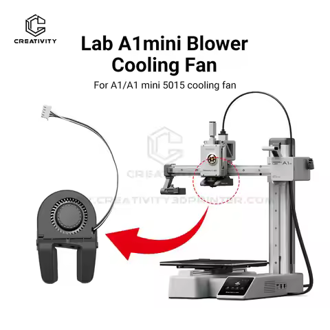 For Lab A1 / A1 mini 3D Printer 5015 A1 mini Component Cooling fan Air-blower for bamboo A1 mini Fan