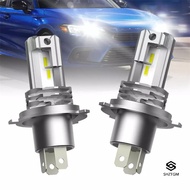 SHZTGM] 2Pcs H4 9003 LED Hi/Lo Headlight for - Motorcycle H4 Headlamp new