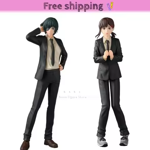 (In Stock) Original Desktop X Decorate Collections【CHAINSAW MAN】Himeno Higashiyama Kobeni Figures, A