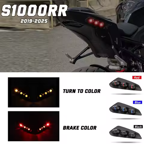2025 S1000RR Motorcycle In-Tail LED Integrated Tail Light For BMW S1000RR 2019 2020-2023 2025 S 1000