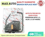Auto Filter 35303-97201 DECCO For Perodua Myvi 1.3 Alza 1.5 1st Model Ready Stock