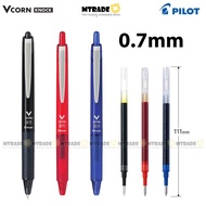 Pilot Vcorn Knock Pen (0.7mm) LVKN-15F / Refill LVKRF-10F