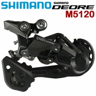 Shimano Deore M4100 SL + RD 10สปีด M4100ชิฟเตอร์ M4120 M5120รางโซ่ล้อหลัง SGS สำหรับชิ้นส่วนจักรยานเ