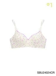 Sabina Pretty Perfect Level 1 เสื้อชั้นใน ไร้โครง รหัส SBU24024CR - สีครีม