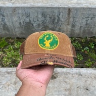 Let's Get Buck Wild At Hooters Ball Cap Corduroy Trucker Hat One Size Baseball