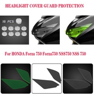 Y For HONDA Forza 750 Forza750 Forza750 2020-2022 Acrylic Headlight Cover Shield Screen Protector Le
