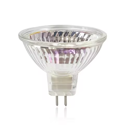MR16 halogen light bulb 50W 12V durable high output halogen light bulb 2-pin GU4 base suitable for l