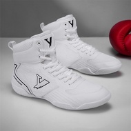 2026 New Trend Wrestling Shoes for Men Non-Slip Boxing Sneaker for Men Big Size 48 Man Fighting Shoe