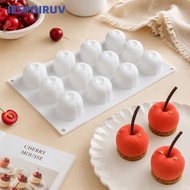 IESPOIRUV Cherry Cake Mold, Silicone Cherry Design Cherry Design Mold,  Fruits Design Dessert Decora