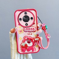 Casing Honor X9b Casing Honor X50 Casing  Cartoon Three-dimensional Figure Doll Casing Cute Soft Pho