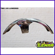 ▣ ⭐ ◜ HONDA TMX 155, RUSI 125, RACAL 125, SKYGO 125 LOWERED FRONT FENDER/TAPALODO STAINLESS STEEL