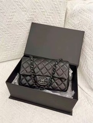 Chanel cf 大mini size 全黑色 | A69900-B13639-94305 |全新正版正貨