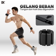 2pcs1.8kg Ankle Weight Bangles /Adjustable Wrist and Ankle Weight Bracelet - Gym & Fitness Sports Br