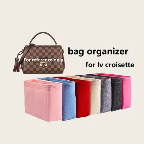 Bag Organizer For Lv Croisette Makeup Bag Insert Customized Color
