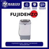 Fujidenzo 6.8 kg Single Tub Washing Machine JWS-680(bathtub)