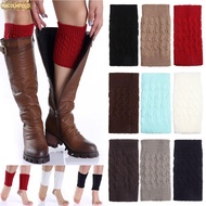 DESERT Leg Warmers Socks Solid Color Winter Fashion Boot Warmers