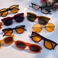 Fashion eyeglasses for men and women Orange sunglasses for men and women