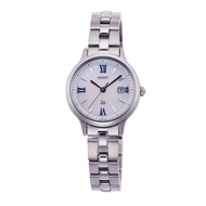 ORIENT Womens RN-WG0007A (iO NATURAL&PLAIN LIGHT CHARGE Womens) Round Watch Silver Stainless Solar *