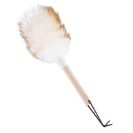 Lambswool Duster Solid Wooden Handle Lamb Wool Duster Feather Dusters for Cleaning Ceiling Fan Windo