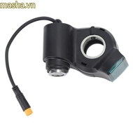 Electric Scooter Handlebar Switch Lock, ABS Waterproof Electric Scooter Switch Lock, Durable 3 Pin S