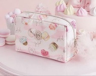 【 限量版❗️絕版 】JILL STUART Sweets Couture 甜點主義拉鍊化妝品收納袋( 化妝包/ 化妝袋/ 粉紅色/ 杯子蛋糕/ 馬卡龍/ 日本/ Sweets / Dessert /