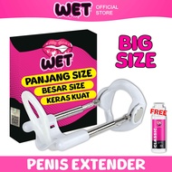 [ FOR BIG SIZE ] WET STORE PRO EXTENDER Pennis Enlargement Extender Full Set Extender Sleeve Man Pump For Stronger Erection Pam Zakar Besar Panjang Tahan Lama Man Adult Sex Toy