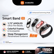 Xiaomi Smart Band 10 | 1.72″ AMOLED 60 Hz (212×520px, 1500 nits) | 21-Day Battery | Bluetooth 5.4 | 