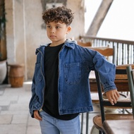 LEWIS EMMA - Denim Hoodie (2-14 Years) Boys Girls Jeans Jacket zipper Jacket